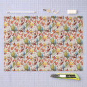 Grappige vogels (Spring Wood) Tissuepapier (Craft)