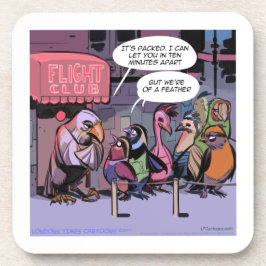 Grappige Vogels Van Elkaar Onderzetter