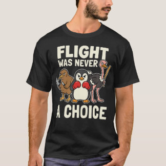 Grappige Vogels Zonder Vliegvermogen Meme Pinguïn  T-shirt