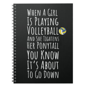 Grappige Volleybal Cadeaus Voor Tiener Meisjes Spe Notitieboek