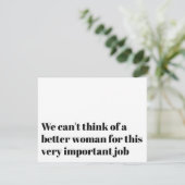 Grappige Voorstel Uitnodiging Huwelijksambtenaar (Staand voorkant)