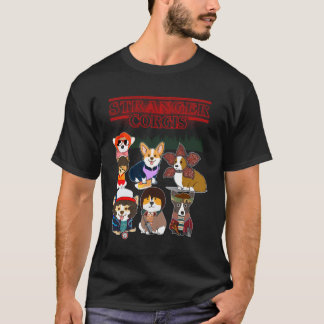 Grappige vreemdeling Corgis dingen T-shirt