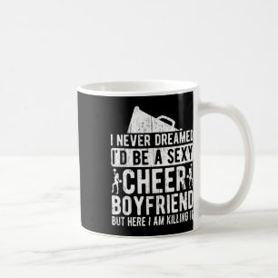 Grappige vriend van een cheerleader B Koffiemok