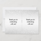 Grappige vrijgezellenfeest scrunchie houder gunst kaart (Achterkant)