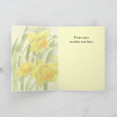 Grappige vrolijke Moederdag Kaart (Binnen)