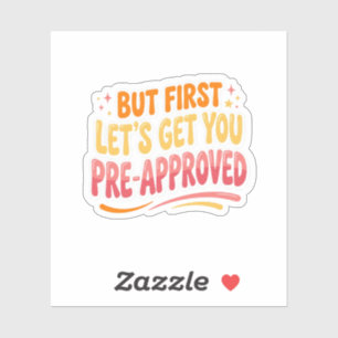 Grappige Vrouwen Maar Eerst Laten We U Vooraf Goed Sticker