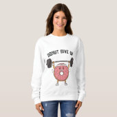 Grappige Vrouwen Sweater (Voorkant volledig)