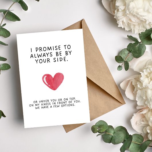 Grappige Vuil Kaartje voor Hem Feestdagen Kaart