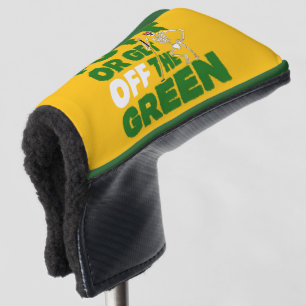 Grappige 'Vuilbekken op de green' putt of oprotten Golfheadcover