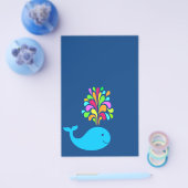 Grappige walvis flyer (Enkel)