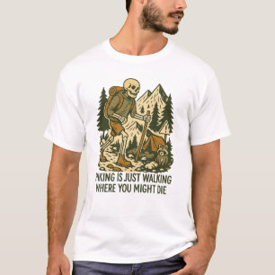 Grappige Wandel, Buitenmens Vaderdag Cadeau, Donke T-shirt