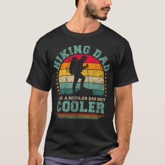 Grappige Wandelaar Vader Als Een Gewone Vader Wand T-shirt