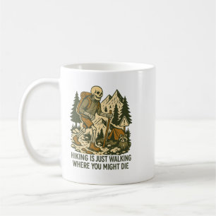 Grappige Wandelshirt, Buitenactiviteit Vaderdag Ca Koffiemok