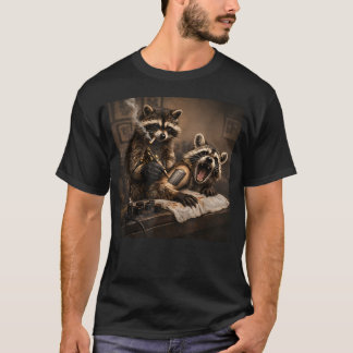 Grappige Wasbeentatoeagekunstenaar Kan Tatoeëren W T-shirt