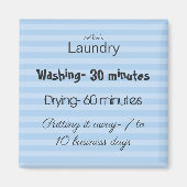 Grappige Wasserij Quote Koelkastmagneet Magneet (Voorkant)