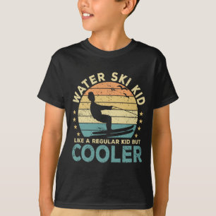 Grappige waterski-kind watersporten waterskiën t-shirt