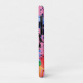 Grappige waterverf kleurrijke tijger Case-Mate iPhone case (Achterkant/links)