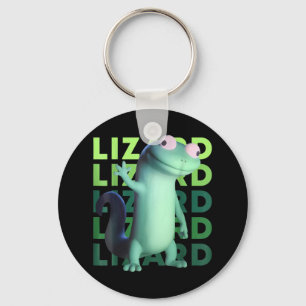 Grappige Weirdcore Dier Vrouwen Mannen Hagedis Liz Sleutelhanger
