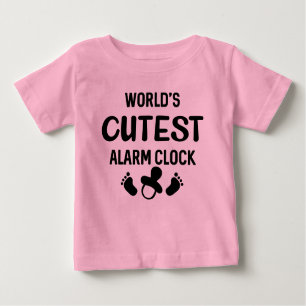 Grappige wereld schattigste wekker meisje