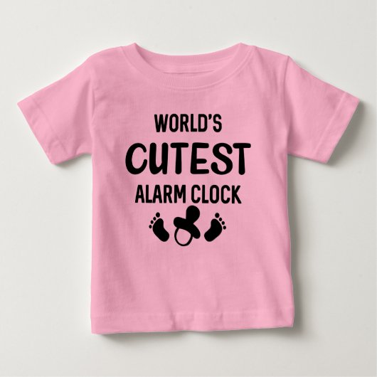 Grappige wereld schattigste wekker meisje (Voorkant)