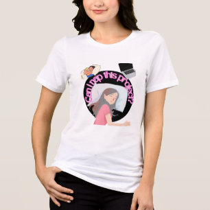 Grappige Werk T-shirt – Kan ik dit Project Even Sl