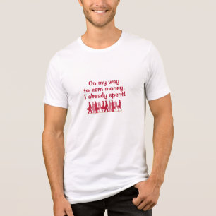 Grappige Werkdag Tri-Blend Shirt