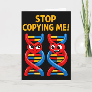 Grappige wetenschap grap Biologie Dna grap leraar Kaart