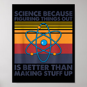 Grappige wetenschap grap grap grap poster