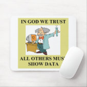 grappige wetenschappelijke grap muismat (Met muis)