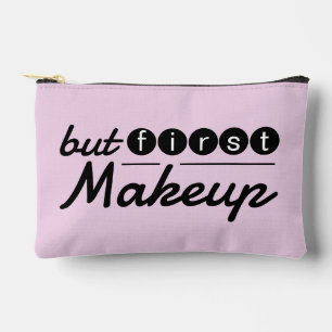 Grappige Whimsical Vintage Pastel Roze Make-up Rei Etui