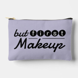 Grappige Whimsical Vintage Violet Make-up Reizen Etui