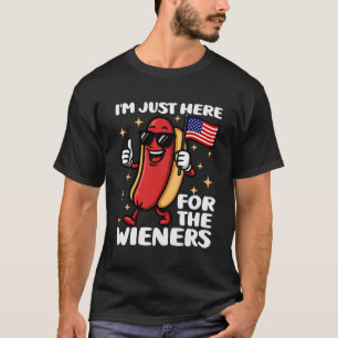Grappige Wieners BBQ Hot Dog T-shirt