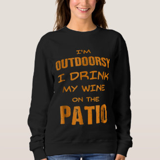 Grappige Wijn Drink Outdoor Drink T-shirt