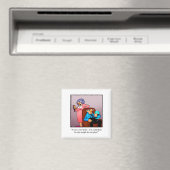 Grappige wijn Humor koelkastmagneet Magneet (Insitu (Vaatwasser))