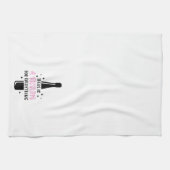 Grappige wijn riesling voor alles theedoek (Horizontaal)