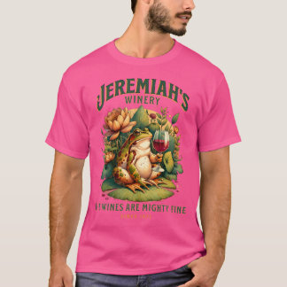 Grappige wijnliefhebber Jeremias Winery Boho Cotta T-shirt