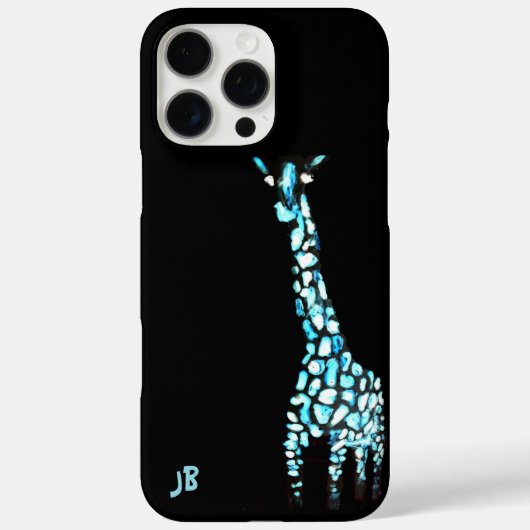Grappige wilde dier Abstracte Giraffe gepersonalis Case-Mate iPhone Case (Achterkant)