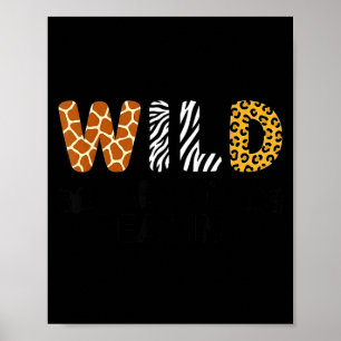 Grappige wilde over het lezen boek liefhebber dier poster