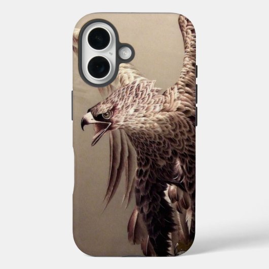 Grappige wilde vogel Patriottische Amerikaanse ade Case-Mate iPhone Case (Achterkant)