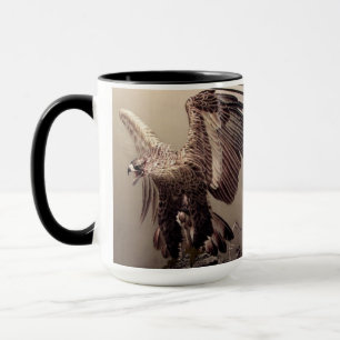 Grappige wilde vogel Patriottische Amerikaanse ade Mok