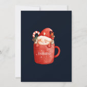 Grappige winter sneeuw kabouters Kerstmis feestdag Kaart (Achterkant)