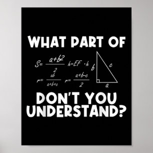Grappige wiskunde citaat wiskunde beste wiskundele poster