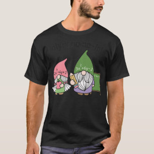 Grappige Wiskunde Docent Poly-Gnome-Ials Algebra D T-shirt