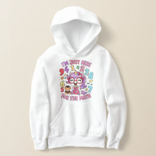 Grappige wiskunde hoodie voor kinderen en leraren