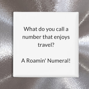 Grappige Wiskunde Humor Algebra Joke Docent Gift Magneet