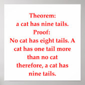 grappige wiskunde poster (Voorkant)