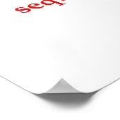 grappige wiskunde poster (Hoek)