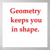 grappige wiskunde poster (Voorkant)