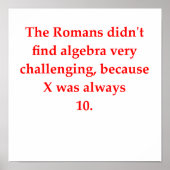 grappige wiskunde poster (Voorkant)