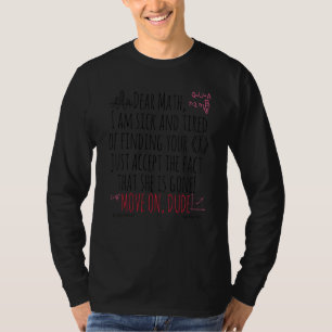 Grappige Wiskunde Voor Tiener Meisjes Tween Vrouwe T-shirt